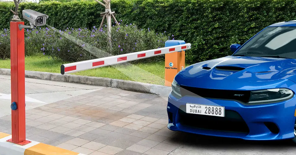 Entry and Exit by ANPR CAMERA