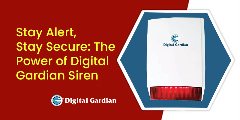 Stay Alert with this high-performance Digital Gardian Siren system