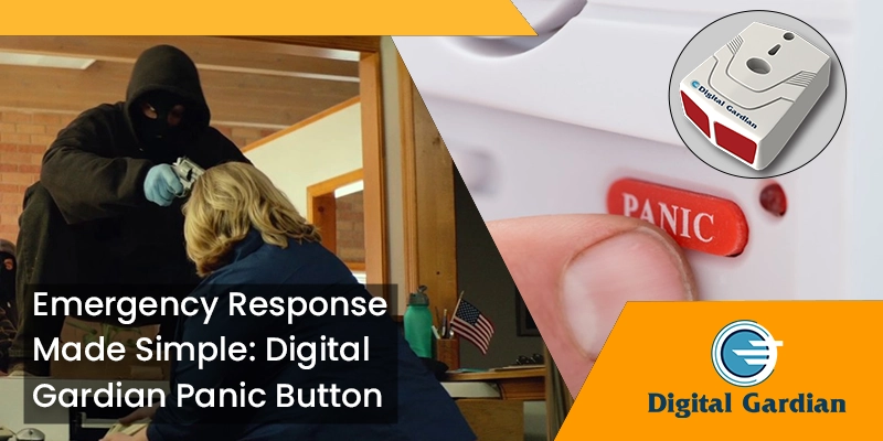 Digital Gardian Panic Button for quick emergency response from Vostok Trading LLC