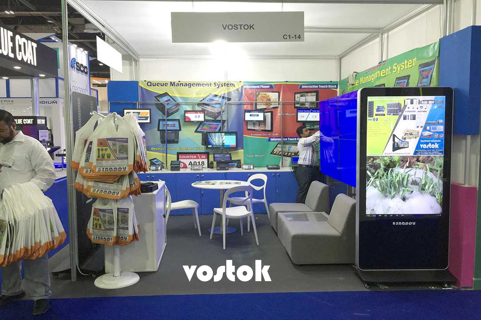 Snappy smart business solution demo at GITEX 2015