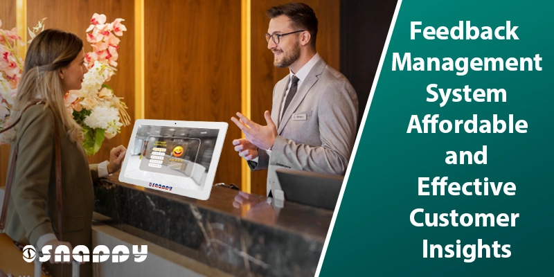 Snappy Feedback Management System for easy and instant customer feedback collection