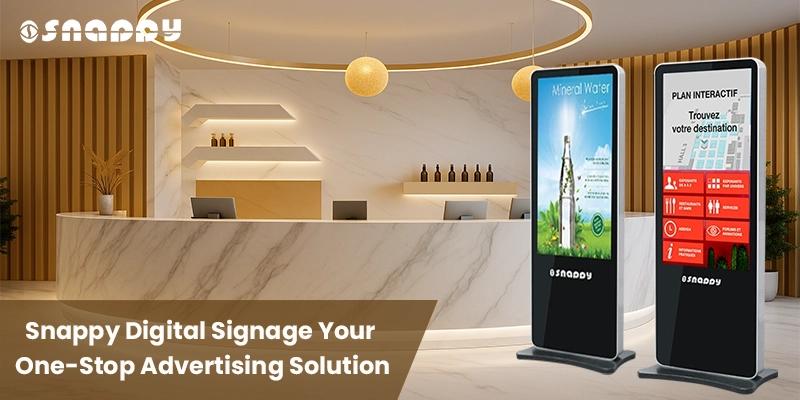 Snappy Digital Signage Advertising Solution for Smart Retail, Hospitality and Corporate Displays
