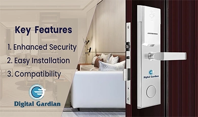 Best digital smart lock for home and office use in Dubai.