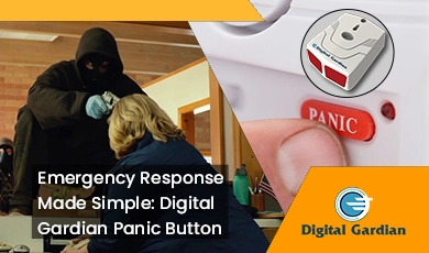 Digital Gardian Panic Button for quick emergency response from Vostok Trading LLC