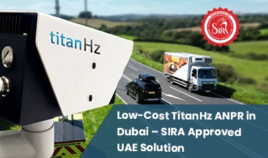 Low-cost SIRA-approved TitanHZ ANPR system in Dubai, UAE