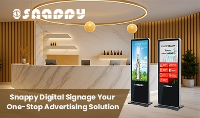 Snappy Digital Signage Advertising Solution for Smart Retail, Hospitality and Corporate Displays