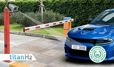 TitanHz AI-powered ANPR system for real-time number plate recognition. SIRA-certified, Dubai Police-Approved for security & traffic management.