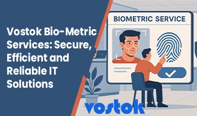 vostok biometric services team installing access control system