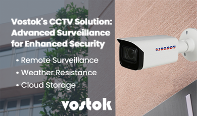 Vostok CCTV outdoor security camera for advanced surveillance in Dubai