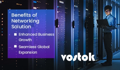 Vostok secure networking infrastructure for businesses in UAE.